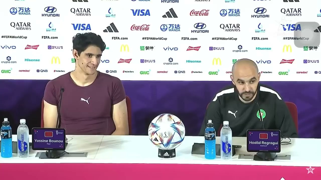 بكاء وليد الركراكي بعد مباراة فرنسا و الظلم التحكيمي و ضربتين جزاء غير محتسبتين للأسود