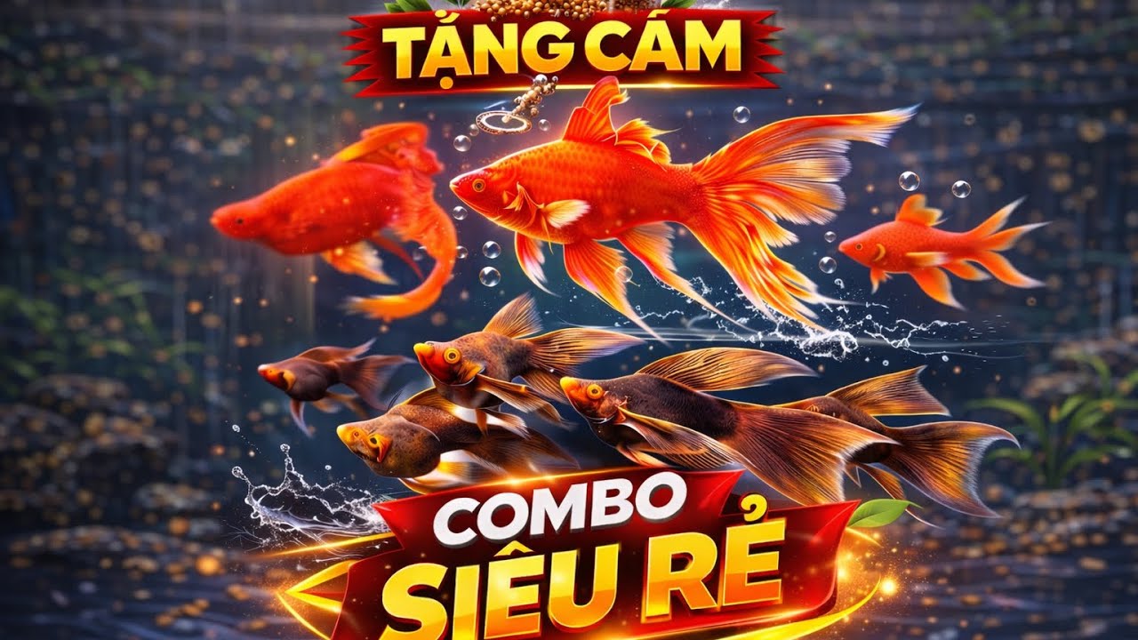 COMBO CÁ SIÊU RẺ & TẶNG CÁM NĂM MỚI