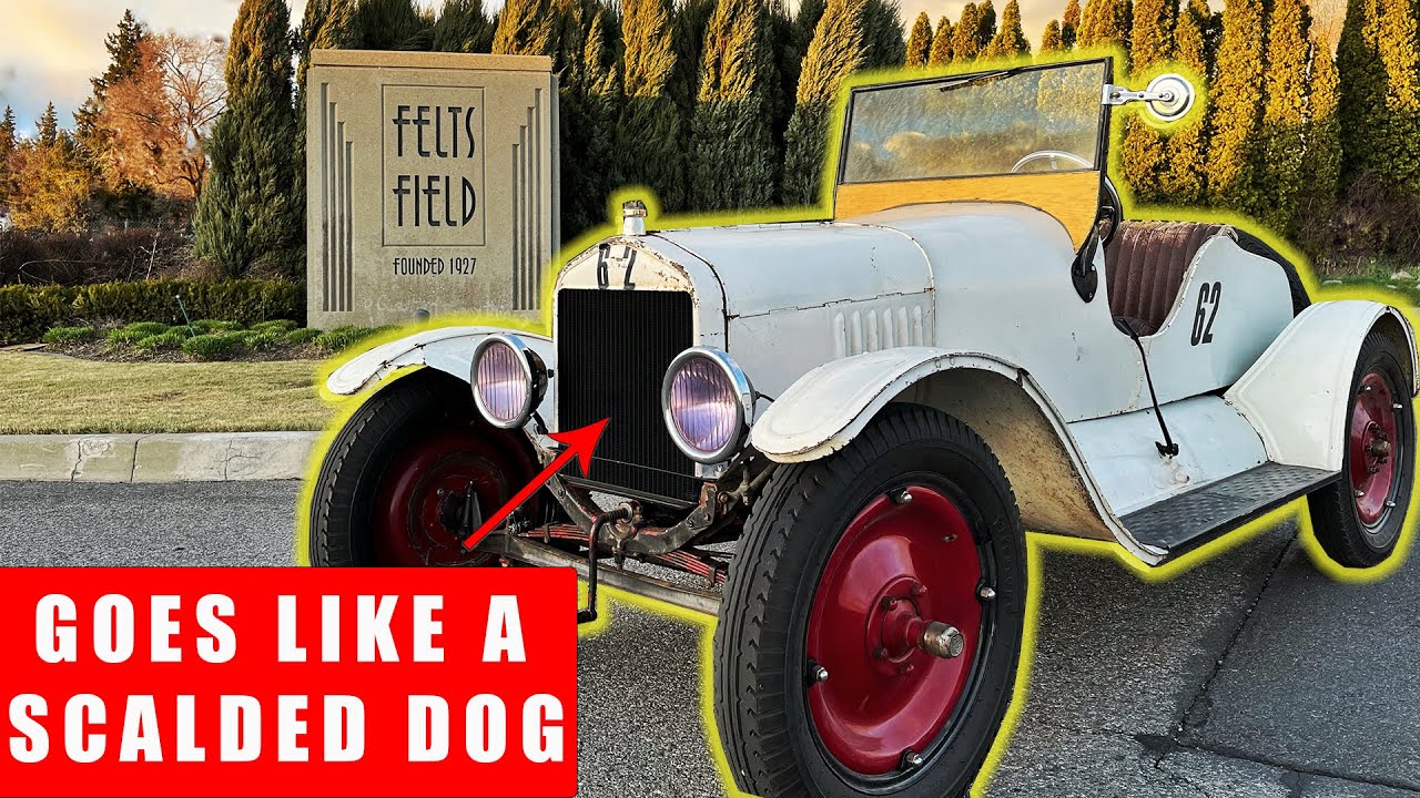 Model T Speedster Rebuild - 1917 Model T Speedster on the road