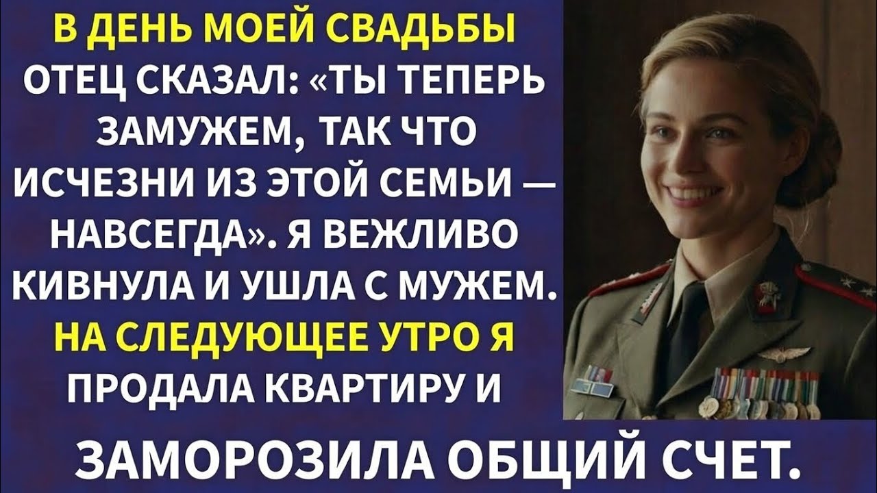 Мой отец велел мне исчезнуть навсегда — поэтому я продал квартиру и заморозил счёт