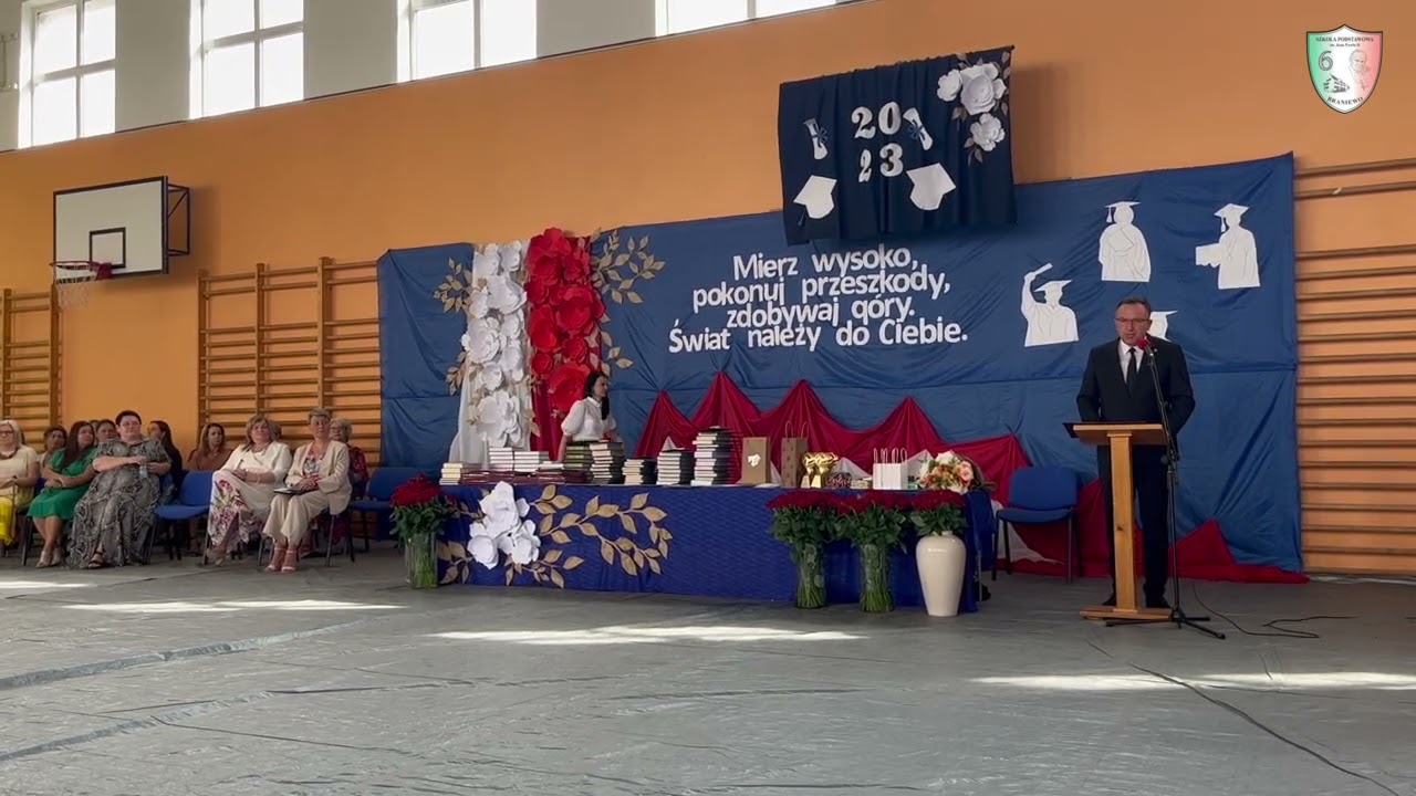 Pożegnanie klas VIII - SP6 Braniewo