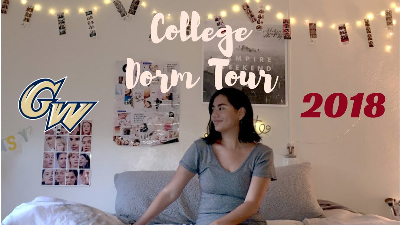 College Freshman Dorm Tour! // George Washington University