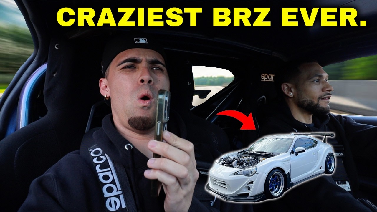 BIG TURBO 2JZ Swapped BRZ is INSANITY!!!
