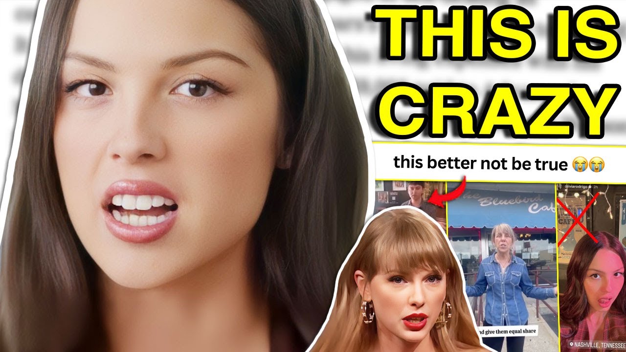 OLIVIA RODRIGO IN TROUBLE!? (taylor swift drama explained)