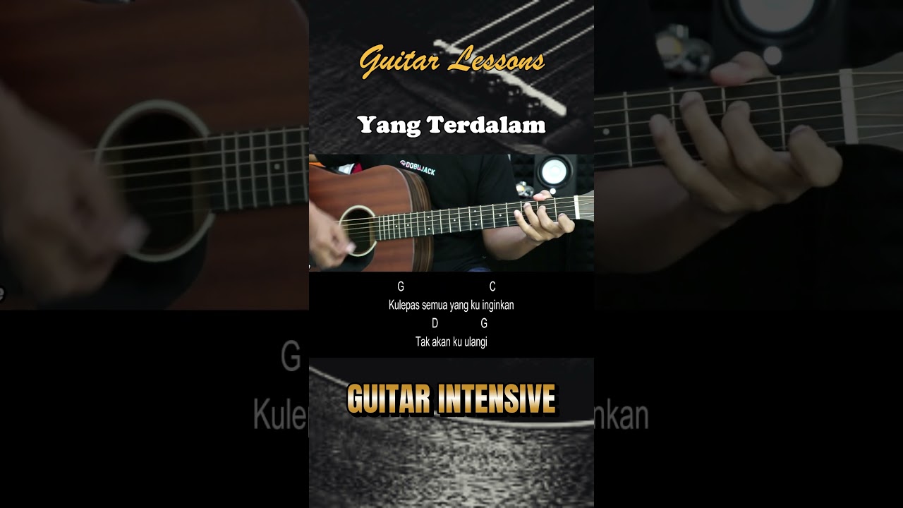 Yang Terdalam - Noah | Tutorial Chord Gitar Mudah Untuk Pemula dan Lirik
