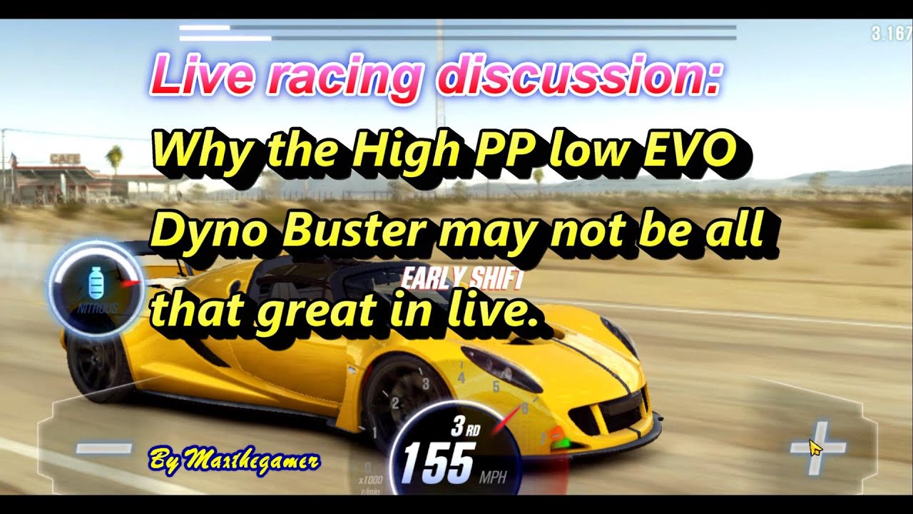 CSR 2 | CSR Racing 2, Live Racing, Why High PP low Evo may not be all that great in live.