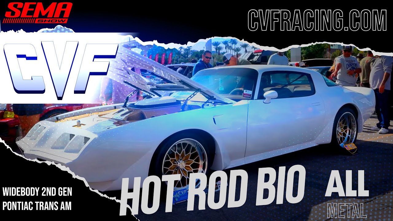 Полностью металлический Trans Am с широким кузовом и шасси от Roadster Shop на выставке SEMA | Ho...