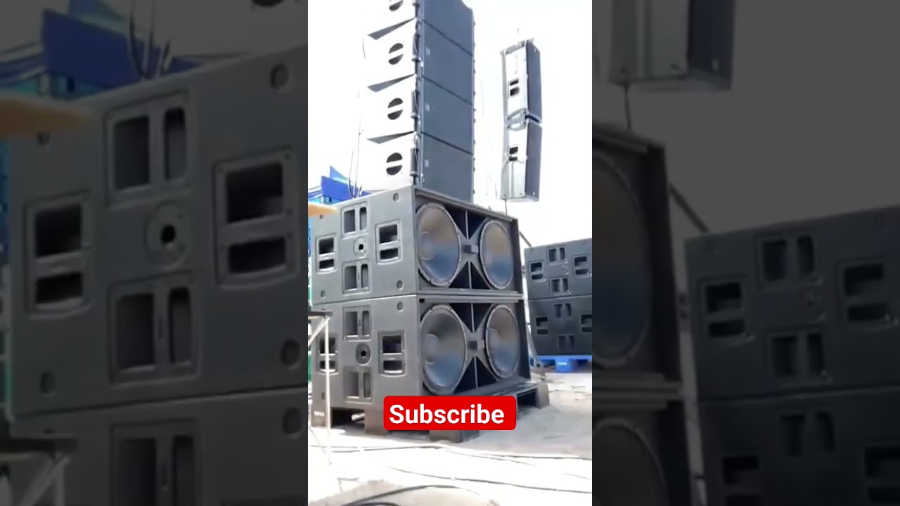21 inch subwoofer sound check