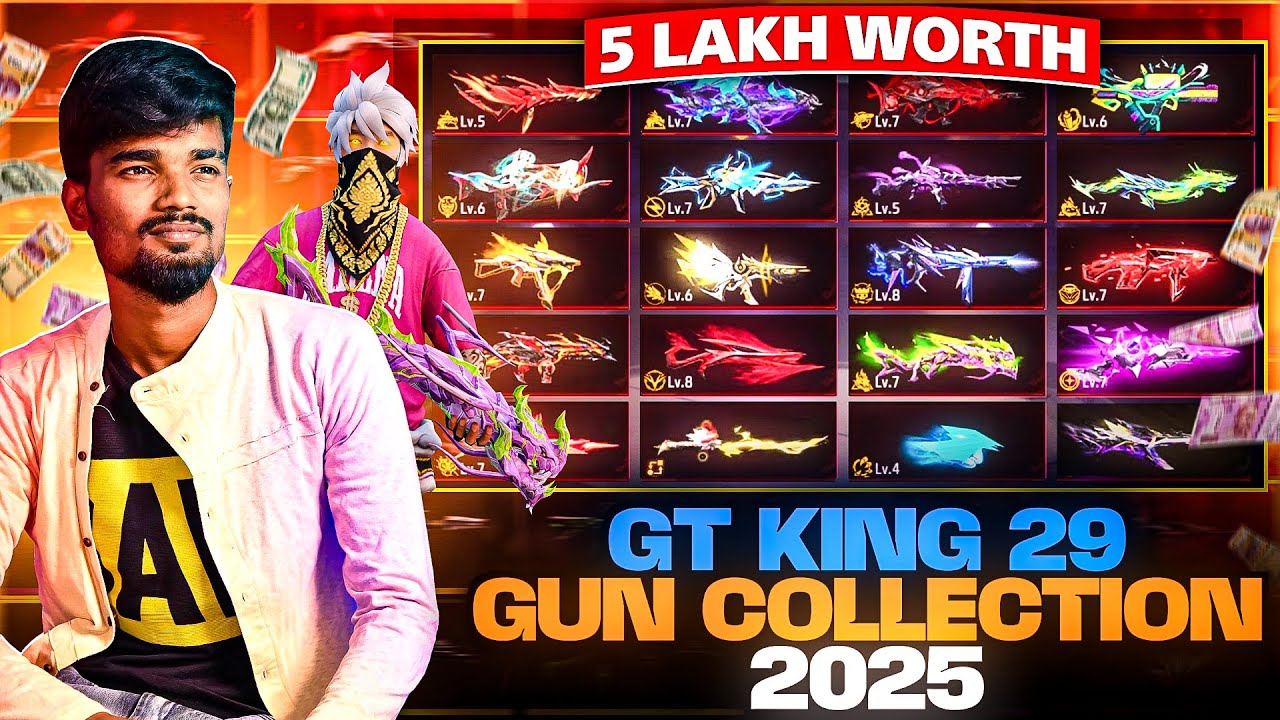 🤯சிறந்த GUN COLLECTIONS 🤯 || TAMILNADU BEST FREE FIRE GUN COLLECTIONS 2025 || GAMING TAMIZHAN