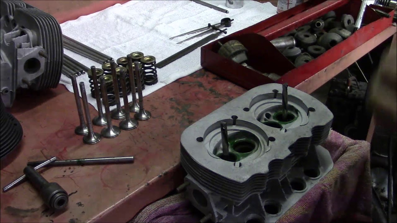 valve job on1914 VW cylinder heads
