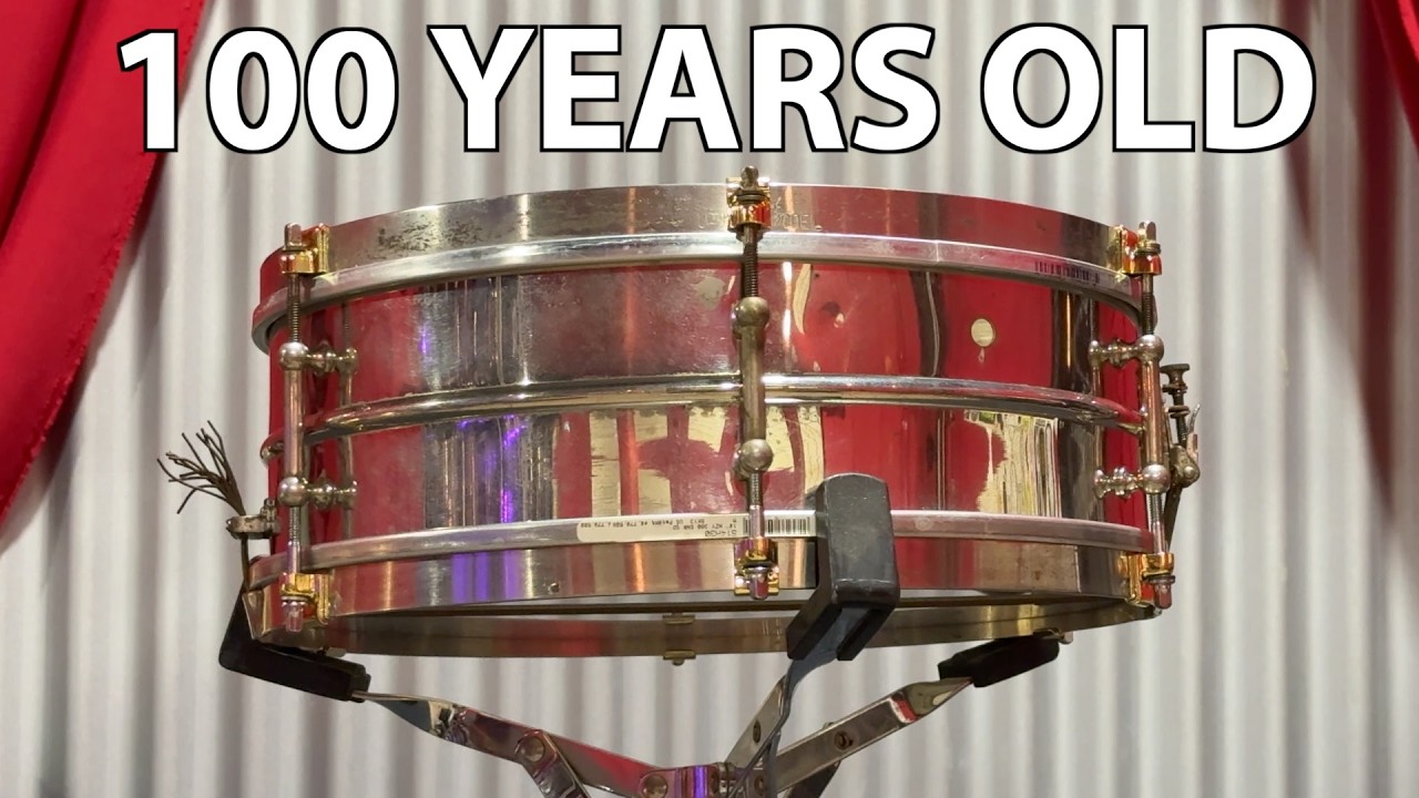 This drum is 100 years old.