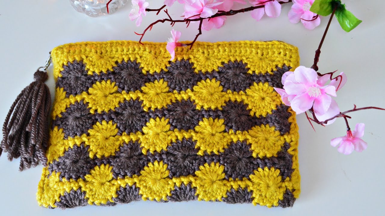 DIY NECESER EN PUNTO ABANICO | Danii's Ways ♡