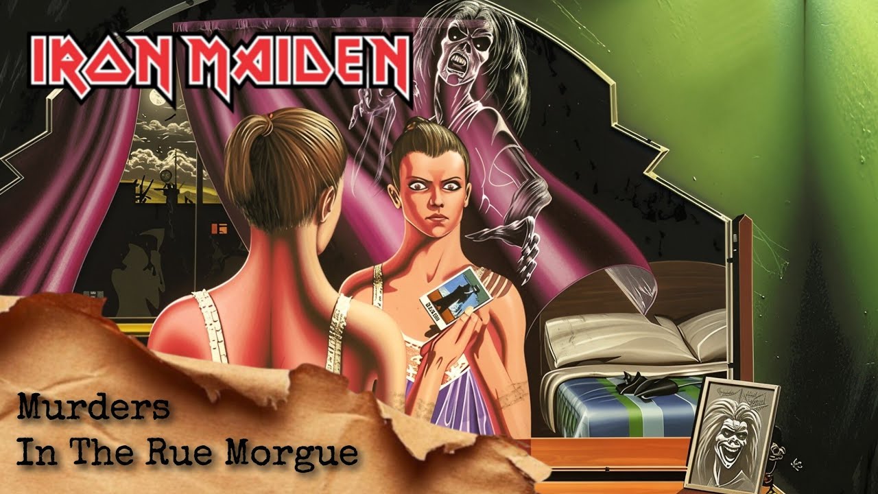 IRON MAIDEN - Murders In The Rue Morgue (Lyric Video)