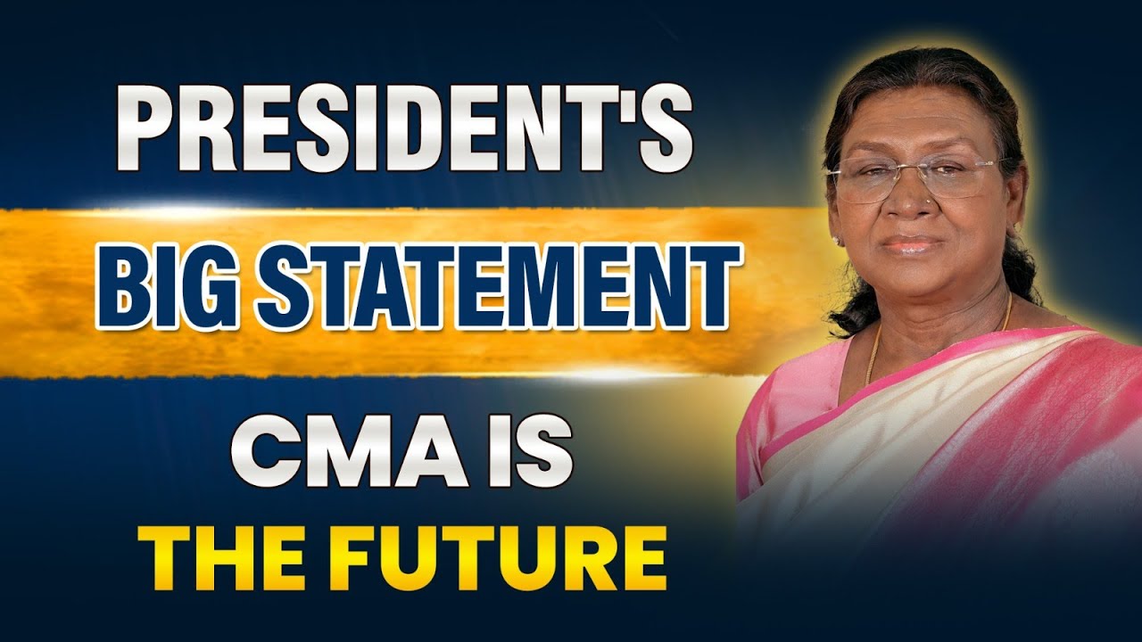 CMA is the Future of India | CMA Convocation 2025 | President’s Big Statement for CMAs | ICMAI