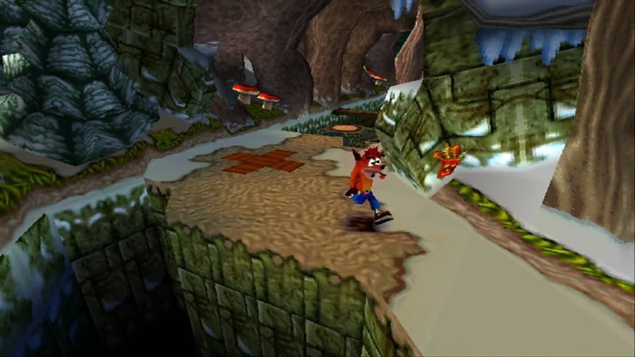 Crash Bandicoot 2 - 100% Gameplay, Level 15 Un-bearable