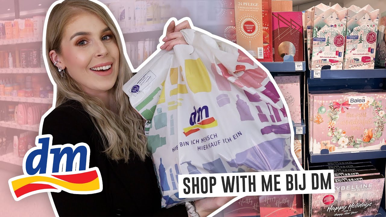 ADVENTSKALENDERS SHOPPEN BIJ DM + SHOPLOG 🎄 | Make Me Blush