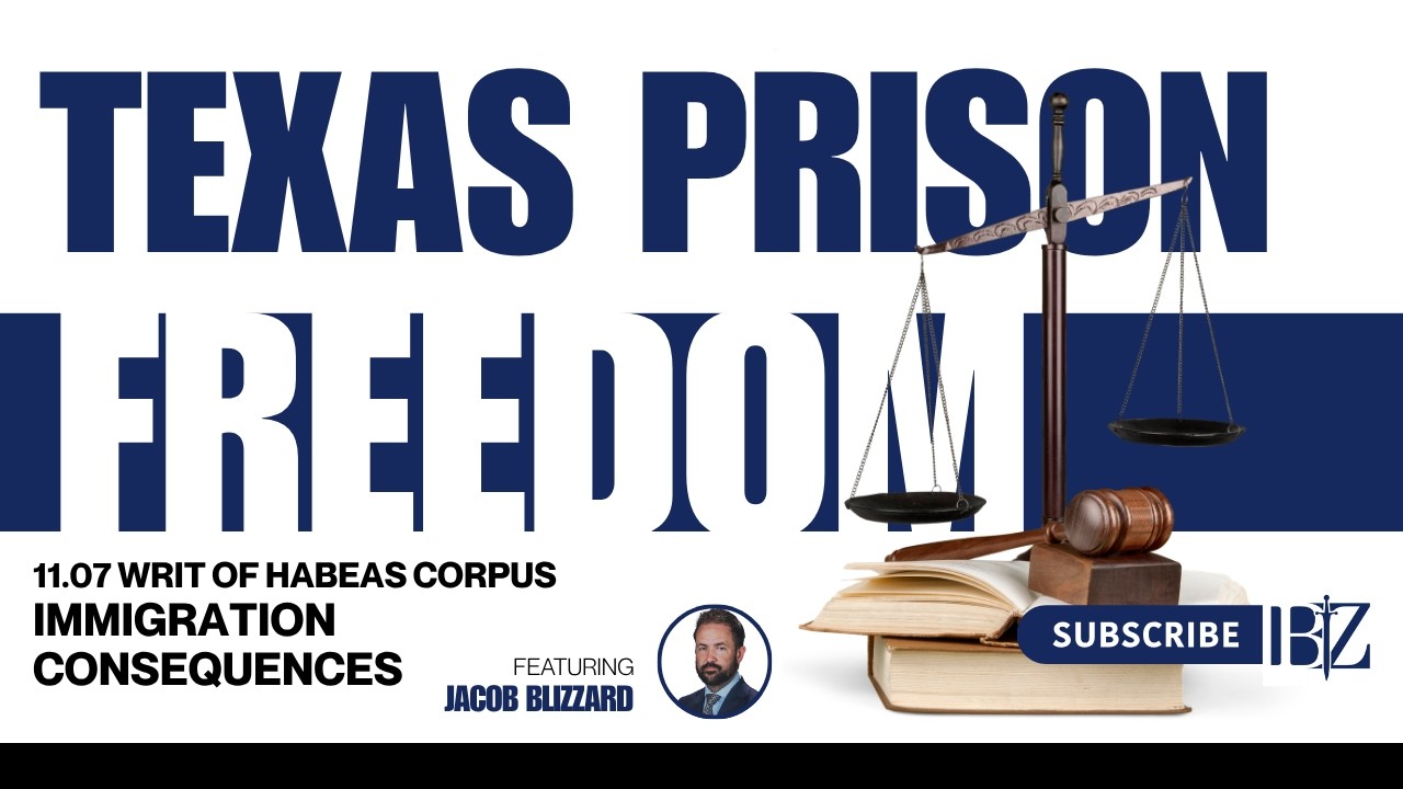 Immigration Consequences Ground on an 11.07 Writ of Habeas Corpus
