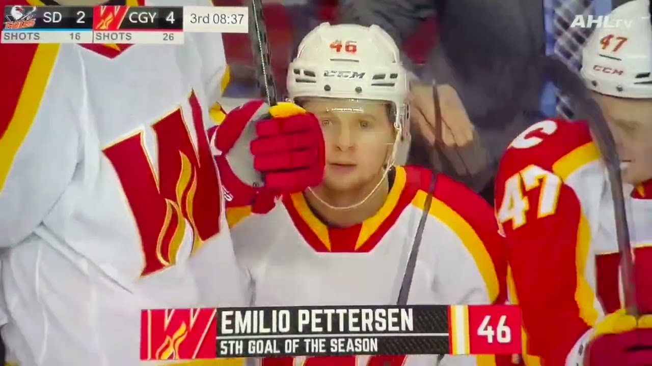 Emilio Pettersen  Calgary Wranglers 22-23
