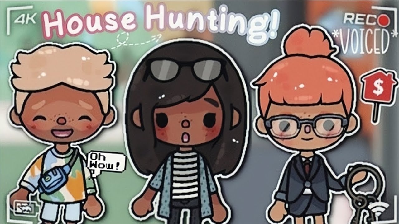 FAMILY HOUSE HUNTING | Toca Boca Family Roleplay