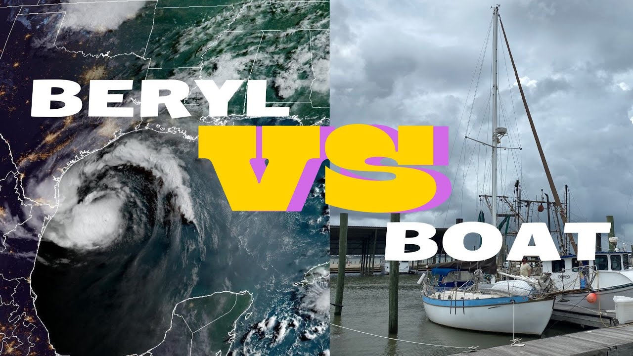 Hurricane Beryl VS. Our Boat - We're RIDING IT OUT ONBOARD - EP 19