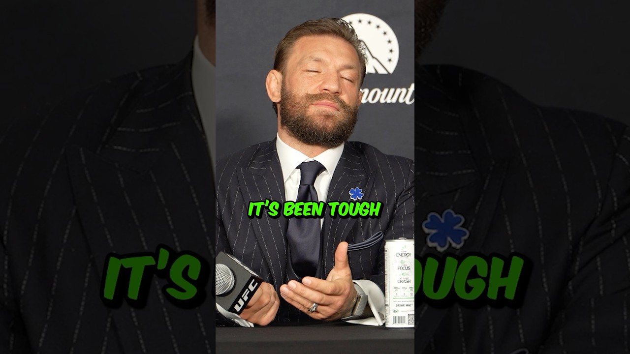 🙏🏼 Conor McGregor Was Visibly EMOTIONAL After Being Reminded Of His Past (UFC 329)