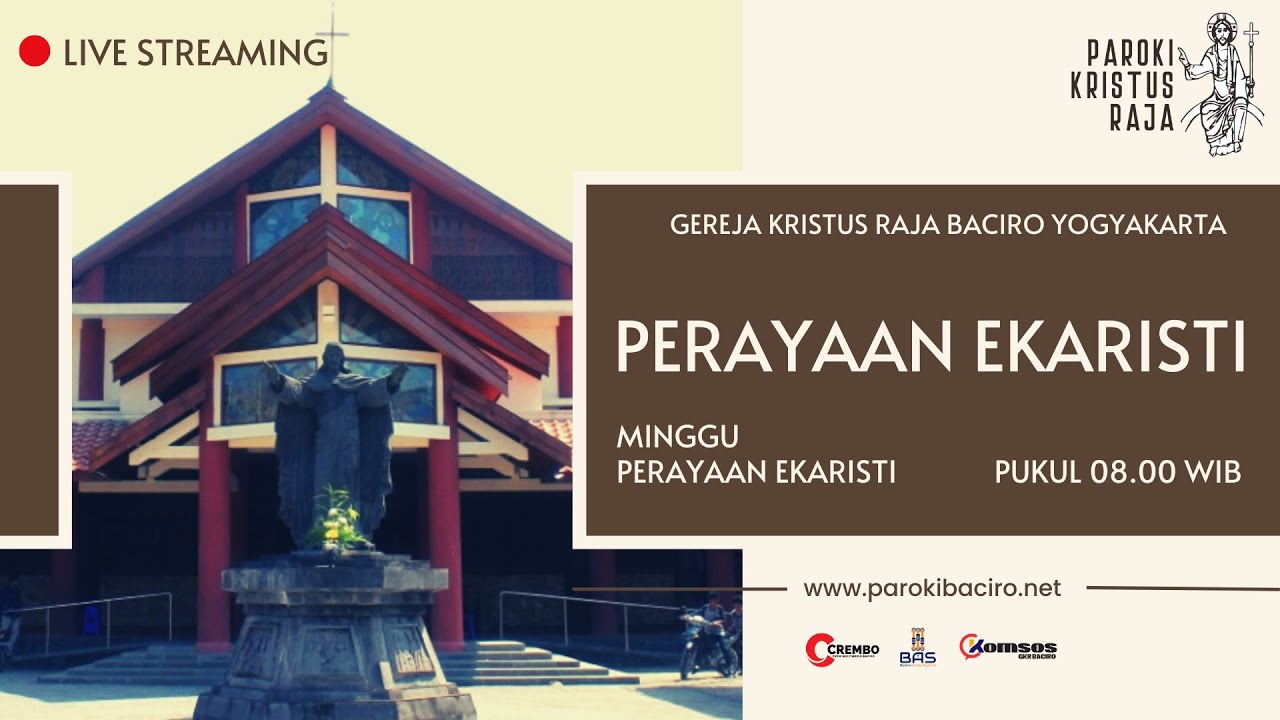 Misa Online Mingguan | Minggu, 14 Desember 2025 | Gereja Kristus Raja Baciro