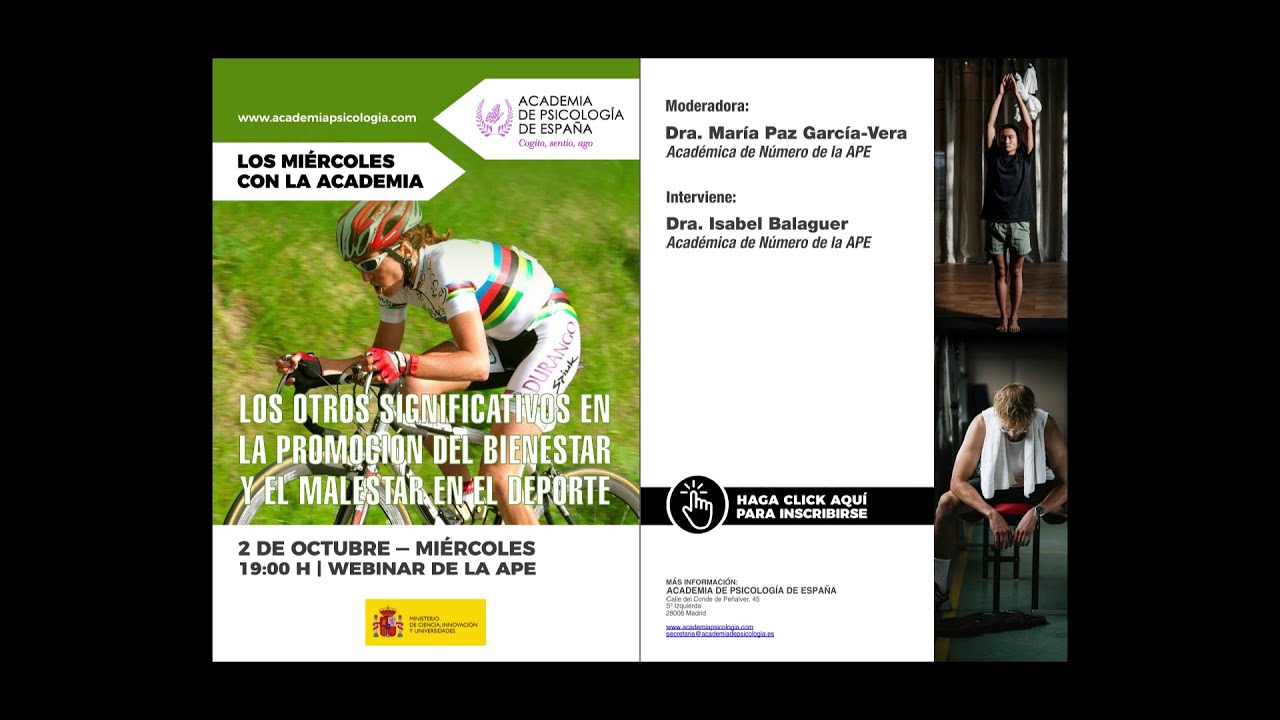 APE-Los otros significativos en la promoción del bienestar y el malestar en el deporte-I. Balaguer