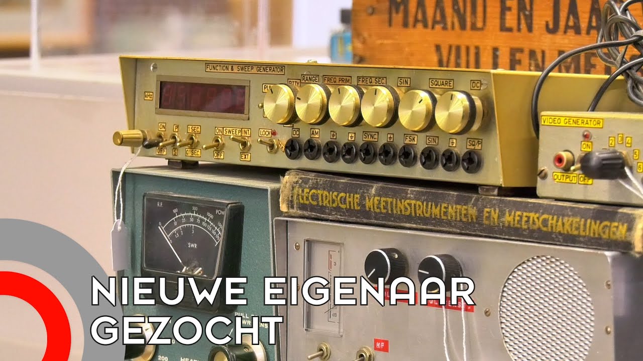 Nieuwe eigenaar gezocht voor zenders, ontvangers en andere 'bakkies'