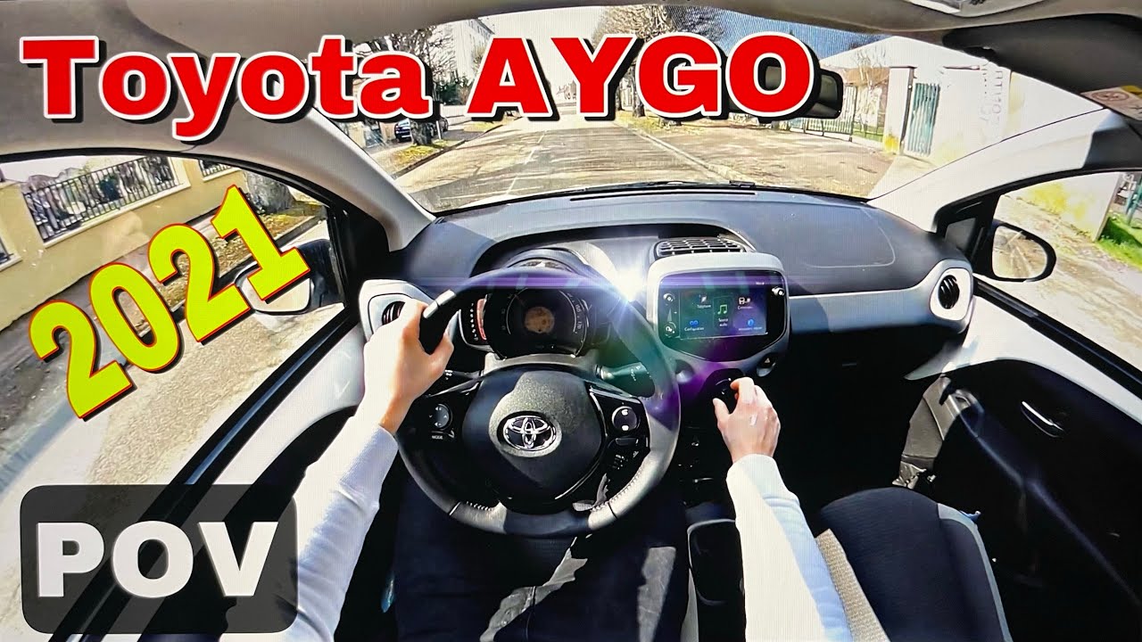 Toyota Aygo 1.0L 72 hp ( 2021 ) - POV DRIVE