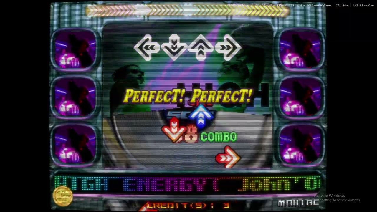 (MAME 0.281) Dance Dance Revolution Solo 2000 (GC905 VER. JAA) (Геймплей)