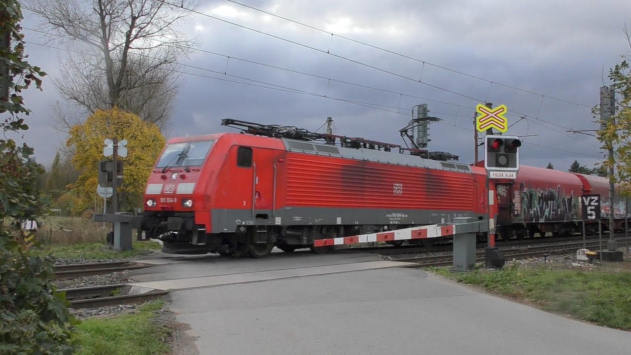Železniční přejezd Lysá nad Labem - P2773 - 8.11.2023