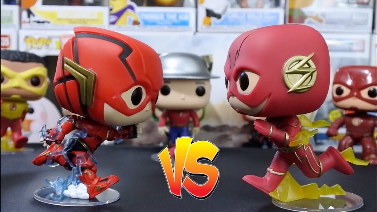 Funko Pop Флэш (ИЗ ФИЛЬМА) против Funko Pop Флэш (ИЗ СЕРИАЛА)!!