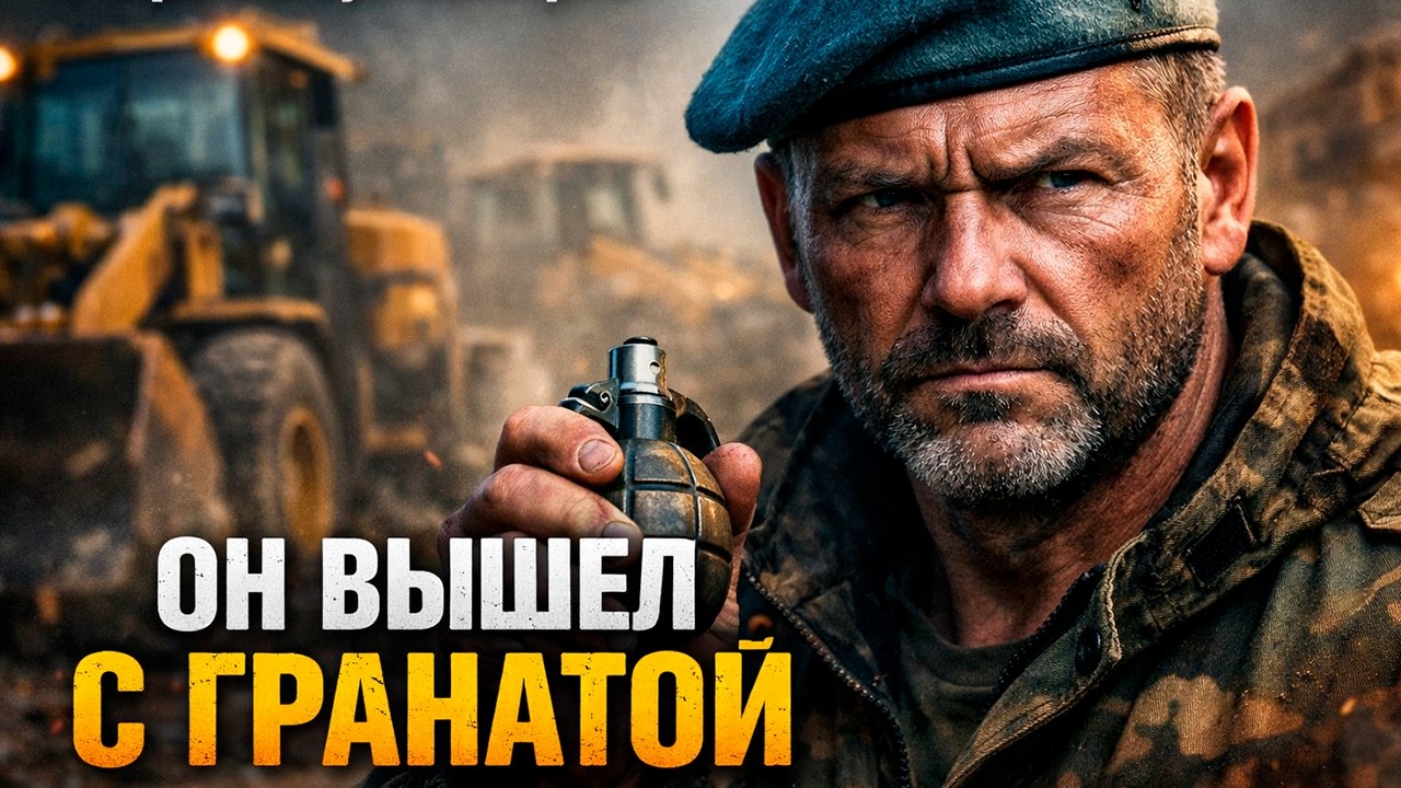 ОДИН ПРОТИВ БУЛЬДОЗЕРОВ! Десантник сорвал чеку, защищая детей. Правда ВДВ!