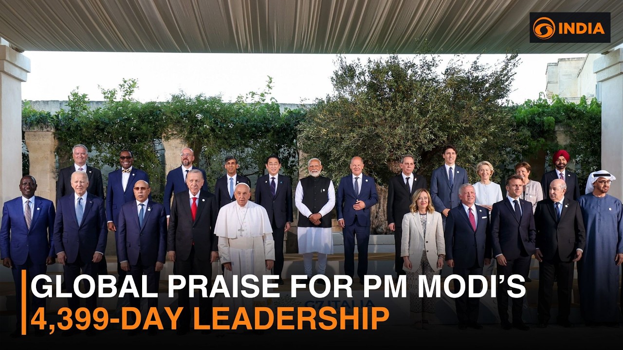 World leaders congratulate PM Modi on record-breaking 4,399-day tenure
