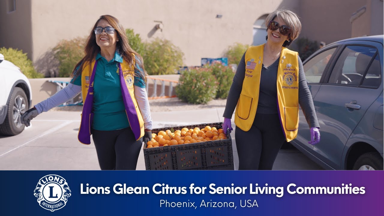 Lions in Arizona Glean Citrus for Senior Living Community