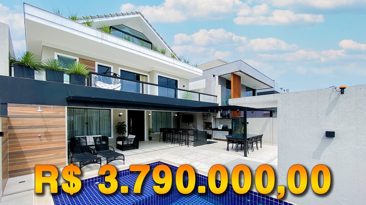 SENSACIONAL CASA TRIPLEX C\ PROJETO DE DECORAÇÃO DE ALTO LUXO À VENDA NO RECREIO ! MULLER IMOVEIS RJ