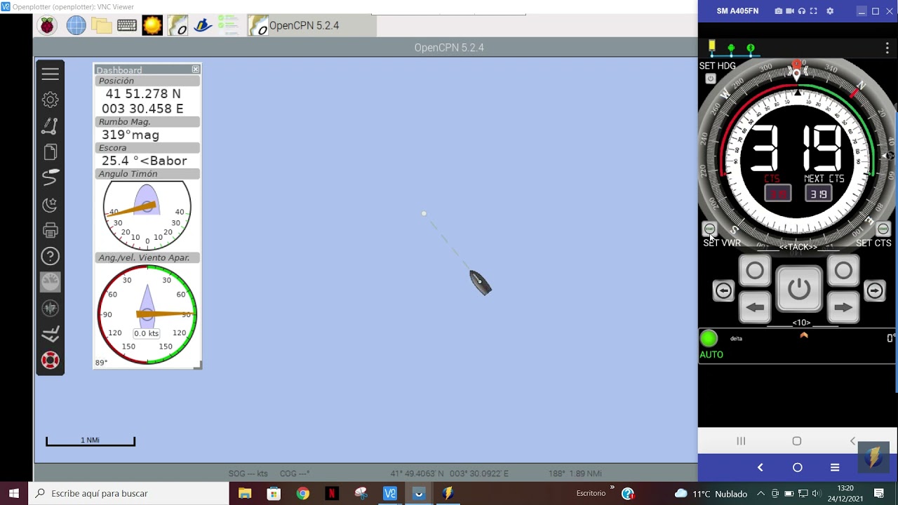 Fenix Autopilot Relative Wind mode