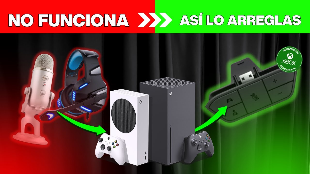 CÓMO conectar un MICROFONO USB a XBOX Series X|S
