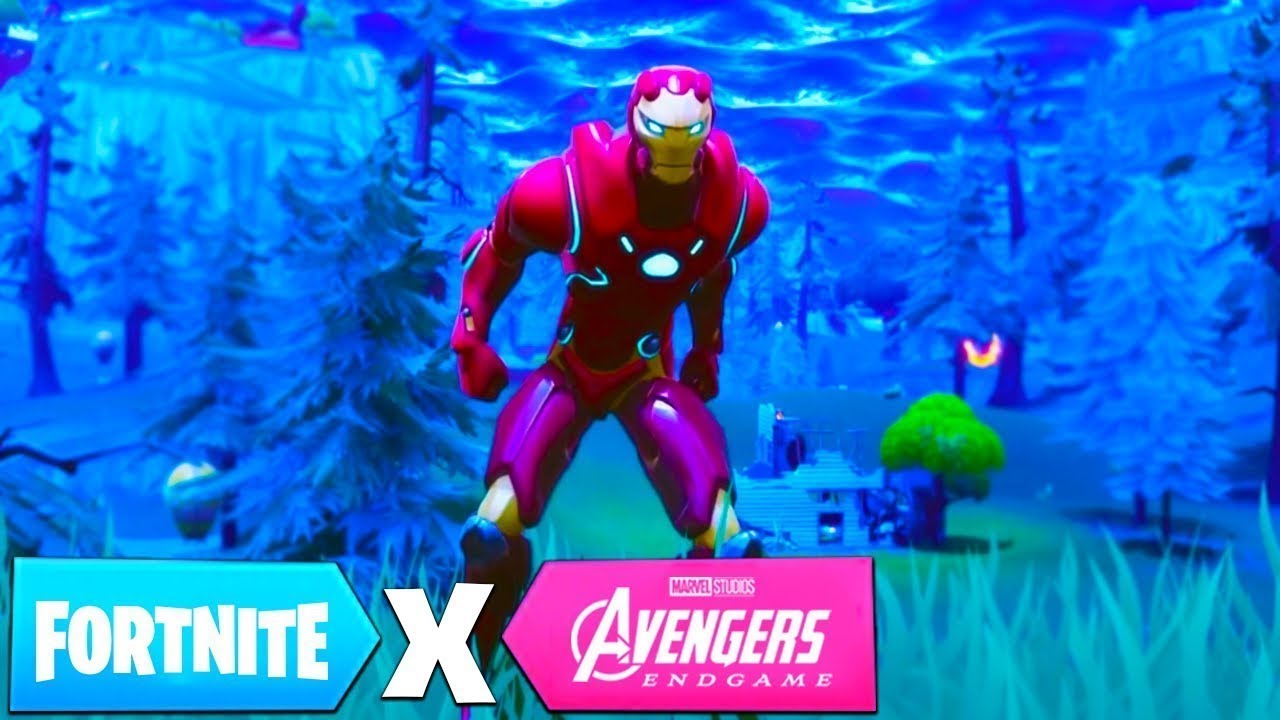 IRONMAN EN FORTNITE X AVENGERS