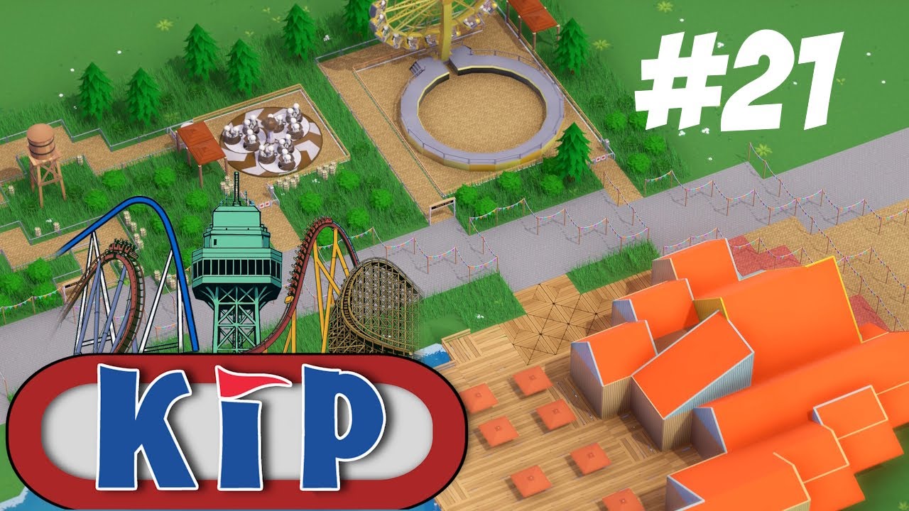 Kings Island in Parkitect (Part 21) - Adventure Port
