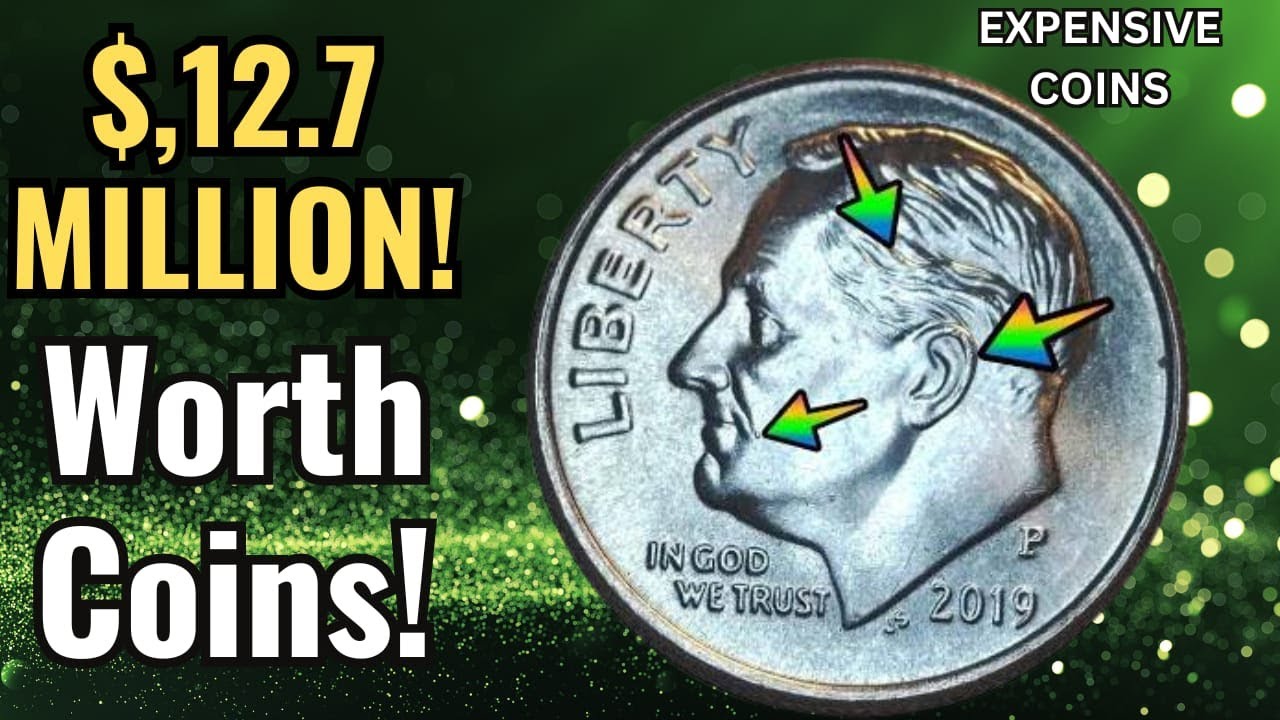 2019 P DIMES ROOSEVELT WORTH OVER $12.7 MILLION! ONE DIME WORTH MONEY