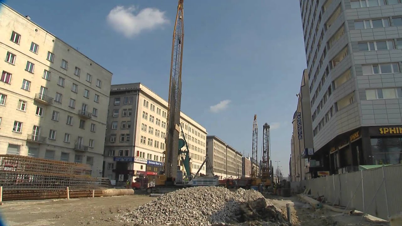 Budowa przejścia pomiędzy pierwszą a druga linią metra