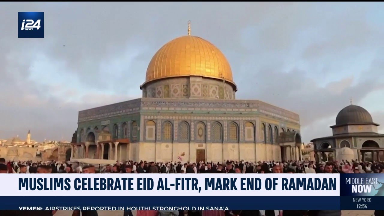 Muslims celebrate Eid al-Fitr, marking end of Ramadan