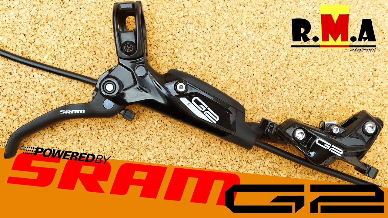 дисковые гидравлические тормоза SRAM G2 R (disc bicycle brakes) 💪😀🚵