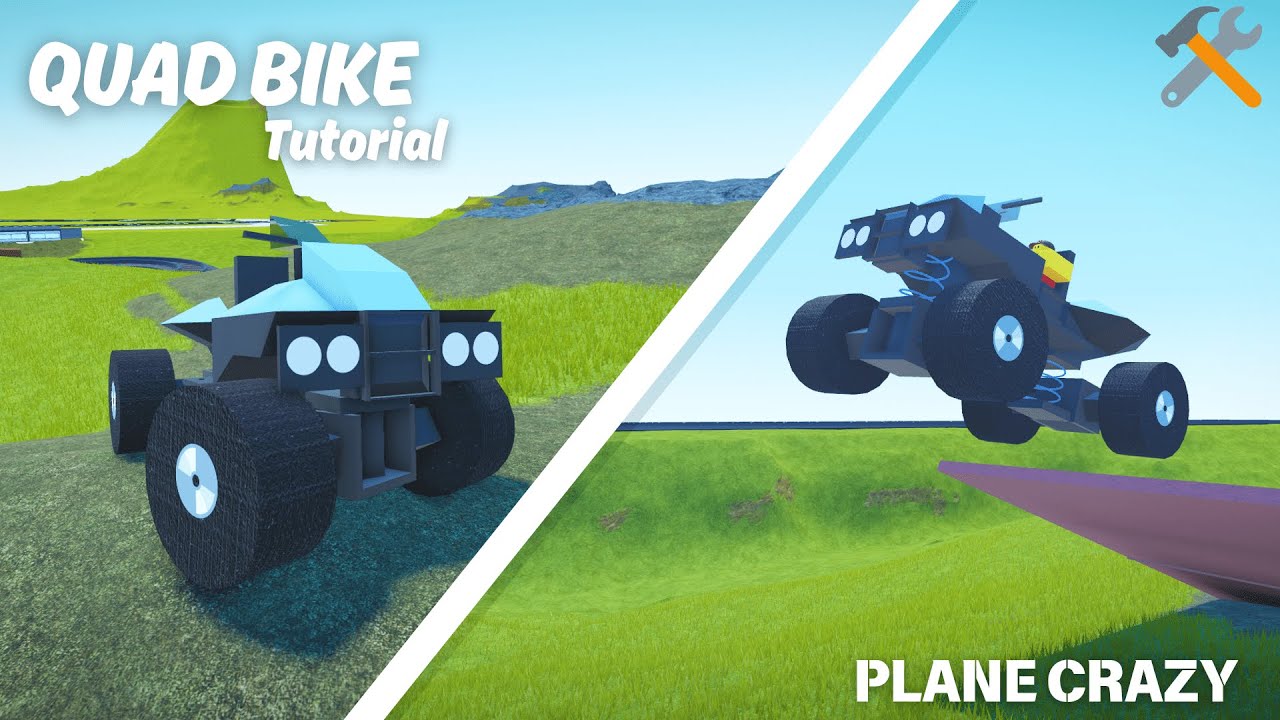 Quad Bike Tutorial | Plane Crazy | Roblox