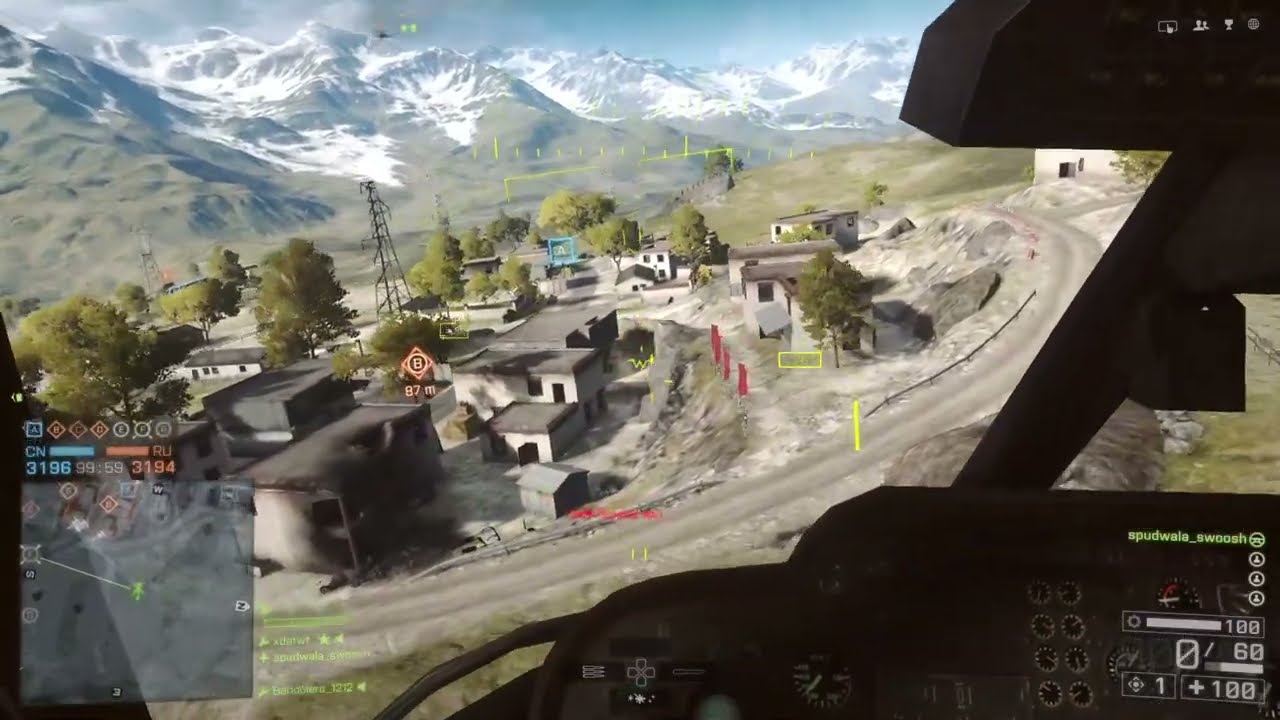 FOUND A HELICOPTER AND WENT ON THE ATTACK... 
