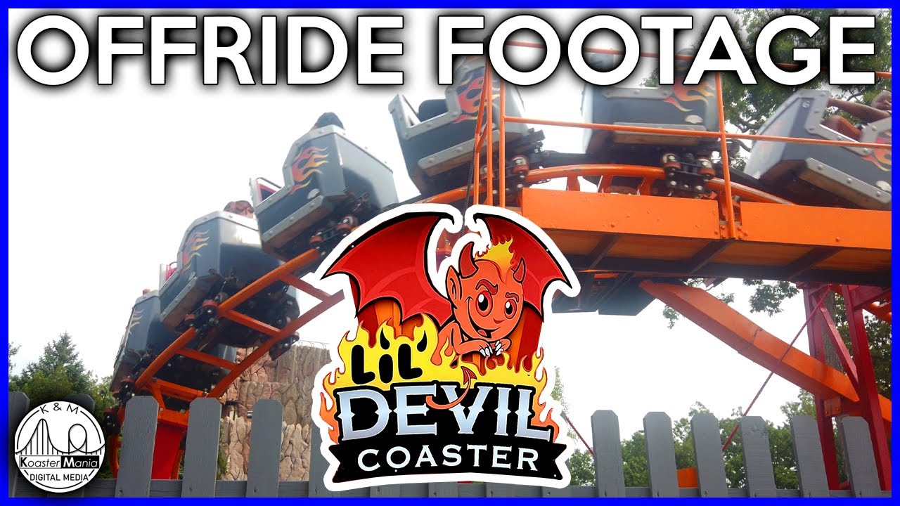 Lil' Devil Coaster | Six Flags Great Adventure | 4K Off-ride Footage | Non-Copyright | 2023