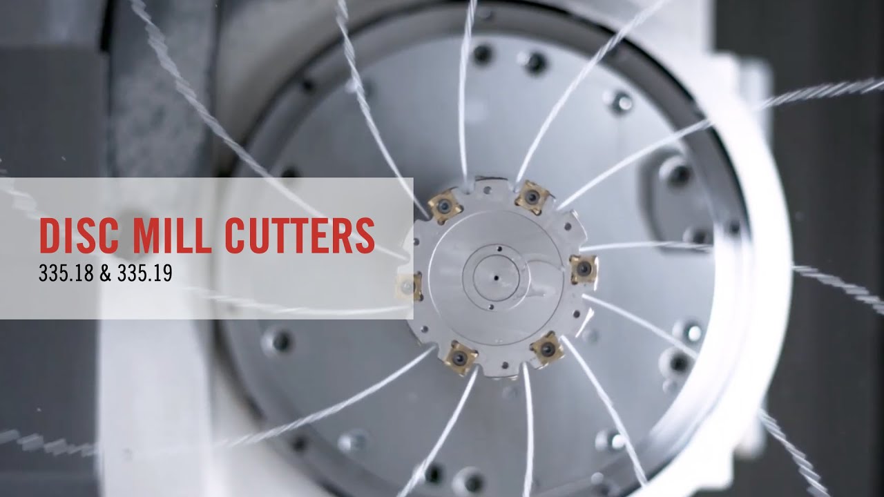 335.18 and 335.19 Disc Mill Cutters | Seco Tools