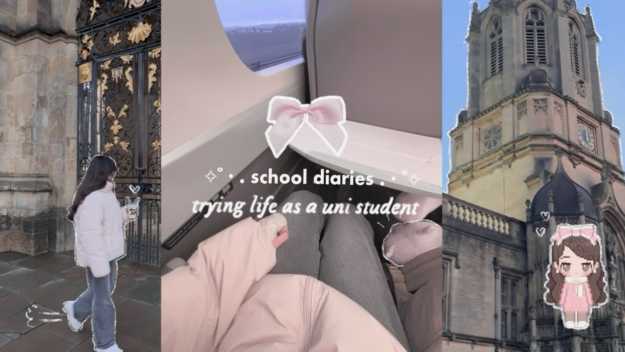 school diaries ♡₊˚・₊✧ ‎| trying life as a uni student