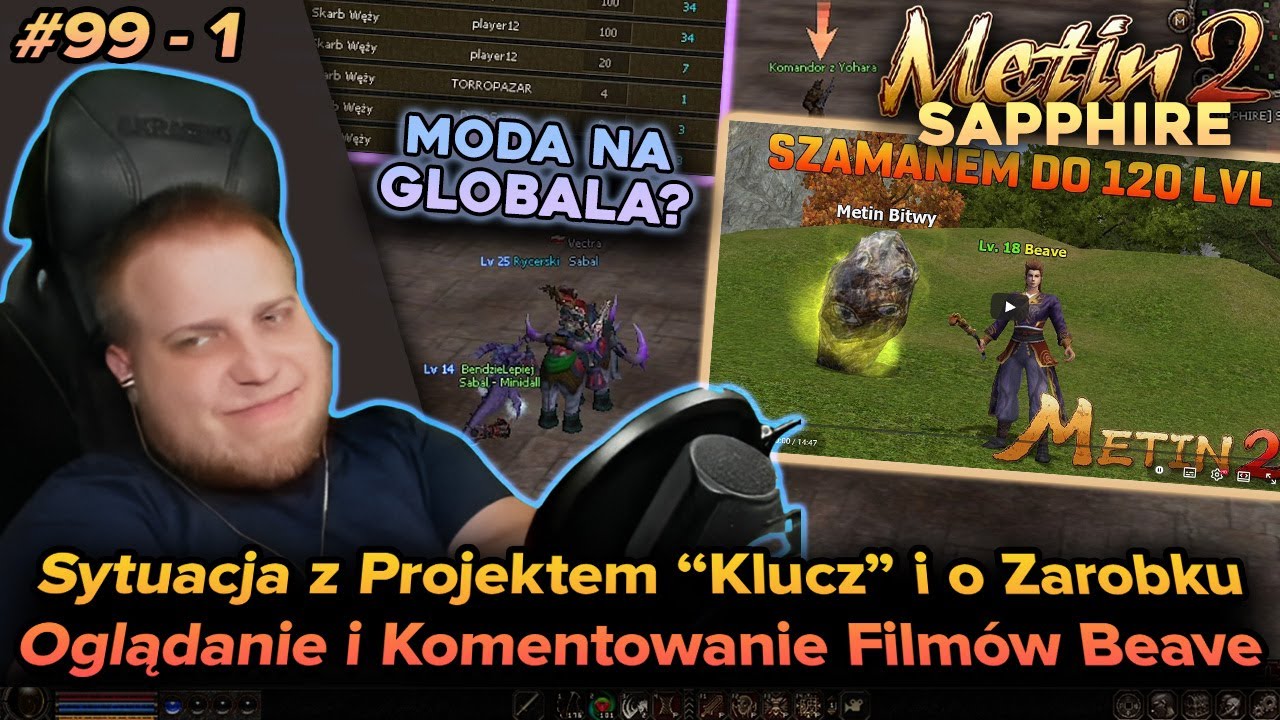 Sabal - Metin2 - Sapphire - Sytuacja zarobkowa i oglądanie oraz komentowanie film&oacute;w Beave - 99/1